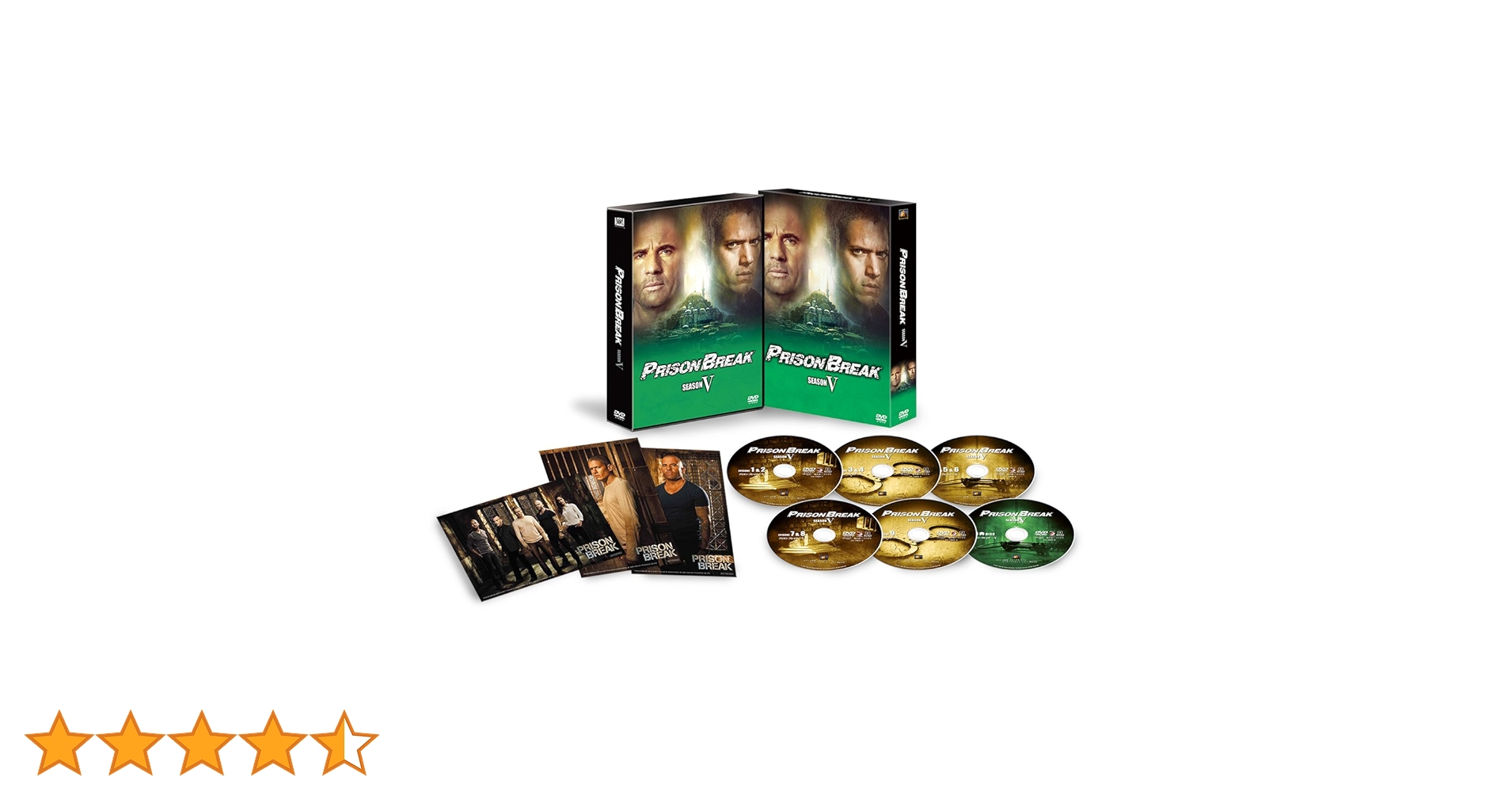 Amazon.co.jp: プリズン・ブレイク シーズン5 DVDコレクターズBOX